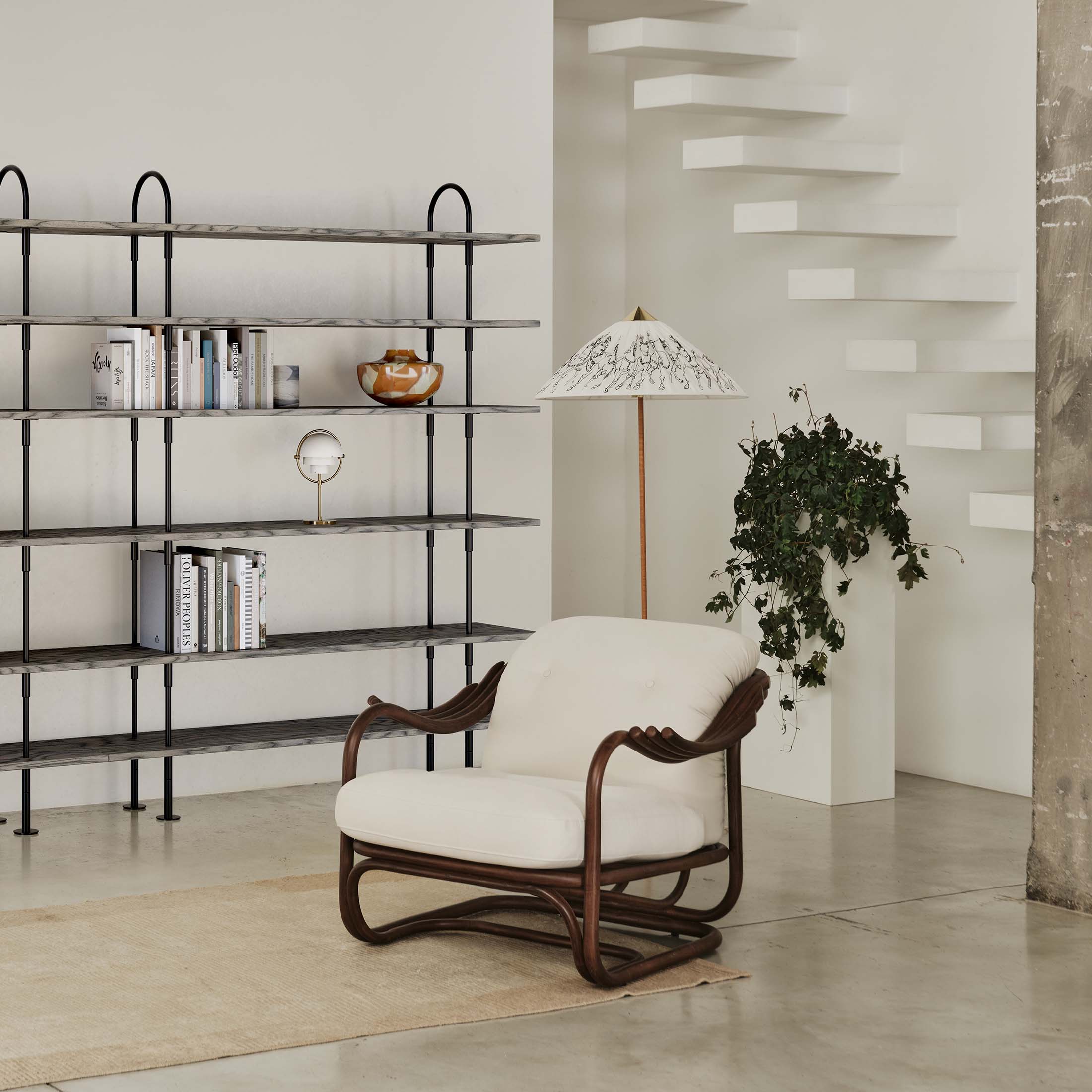 Mobile / Poltrona Tria Lounge Chair, designed by Carlo de Carli and made by Gubi