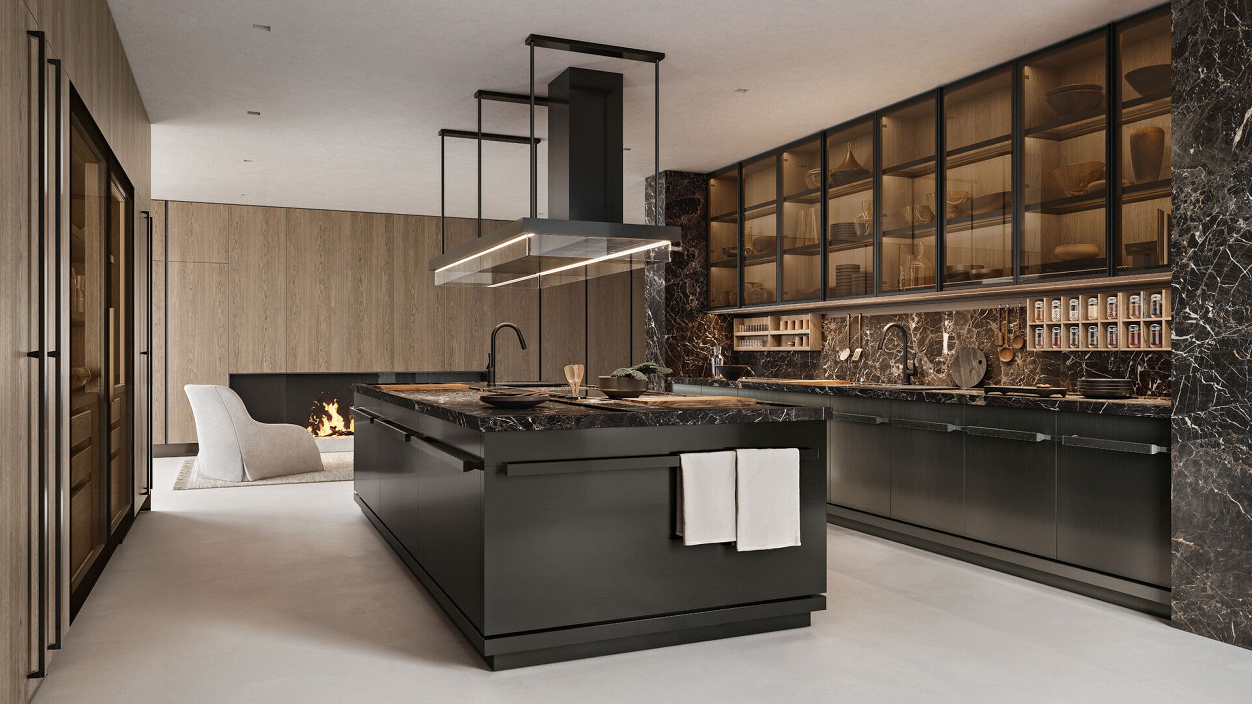 Desktop / Proxima Kitchen, designed by Antonio Citterio for Arclinea