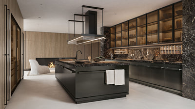 Desktop / Proxima Kitchen, designed by Antonio Citterio for Arclinea