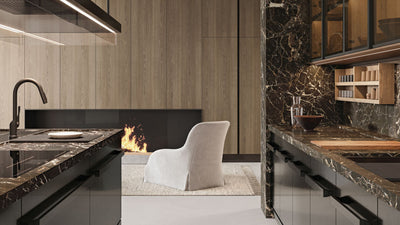Desktop / Proxima Kitchen, designed by Antonio Citterio for Arclinea
