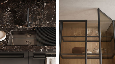 Desktop / Proxima Kitchen, designed by Antonio Citterio for Arclinea