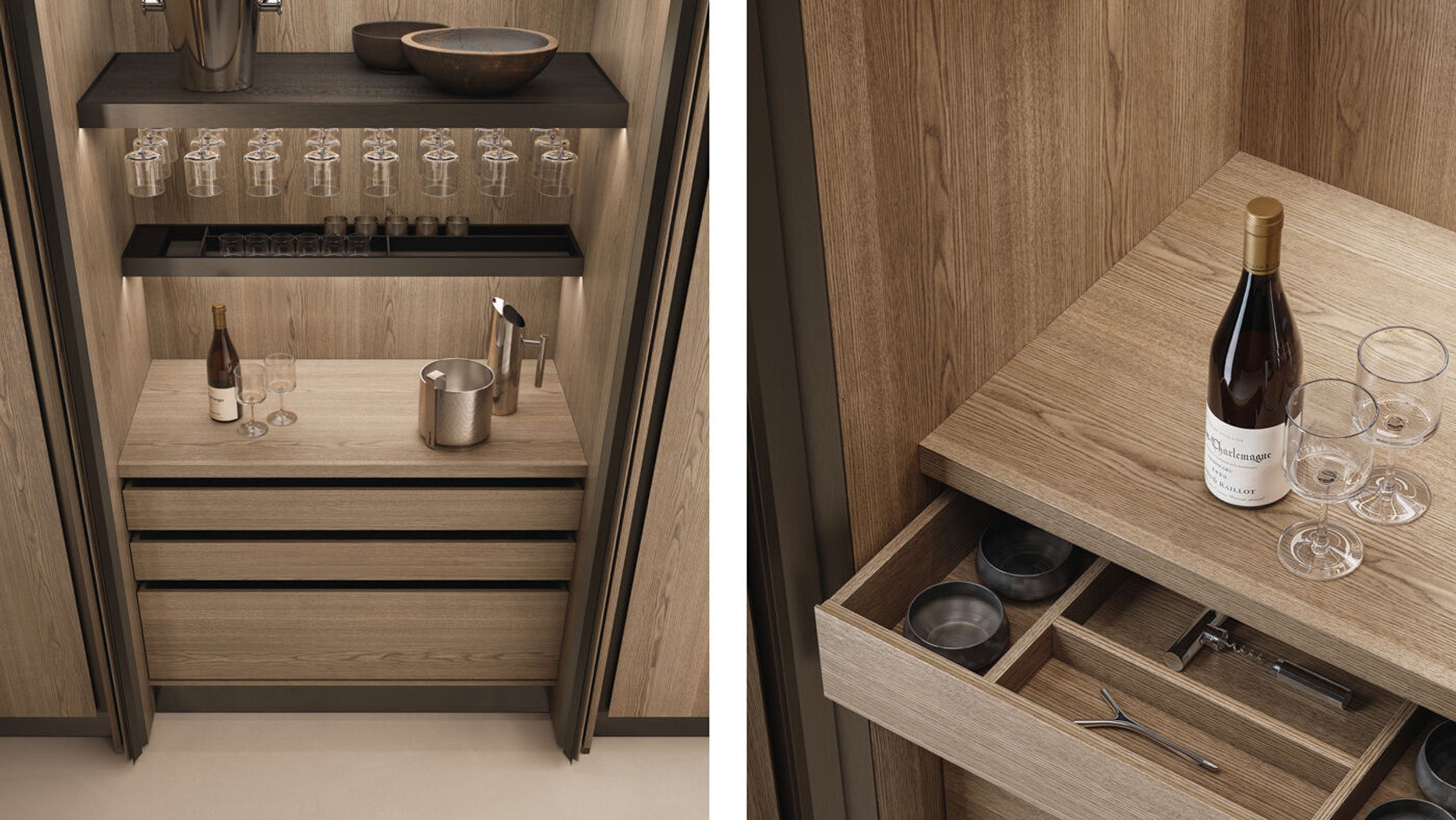 Desktop / Proxima Kitchen, designed by Antonio Citterio for Arclinea