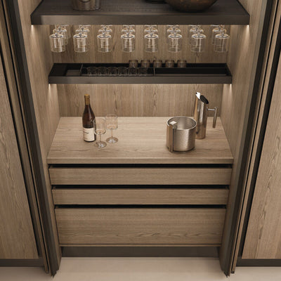 Mobile / Proxima Kitchen, designed by Antonio Citterio for Arclinea