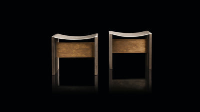 Desktop / Rio Stool, designed by Massimo Castagna for Henge
