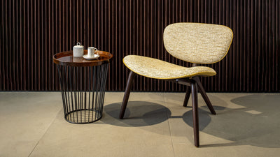 Desktop / Rondine, designed by DRAW Studio for Ceccotti Collezioni