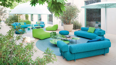 Desktop / Santorini Outdoor Sofa, designed by Francesco Rota for Paola Lenti