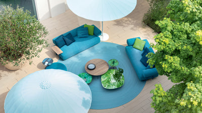 Desktop / Santorini Outdoor Sofa, designed by Francesco Rota for Paola Lenti