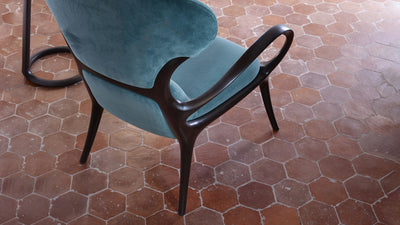 Desktop / Saturn, designed by Roberto Lazzeroni for Ceccotti Collezioni