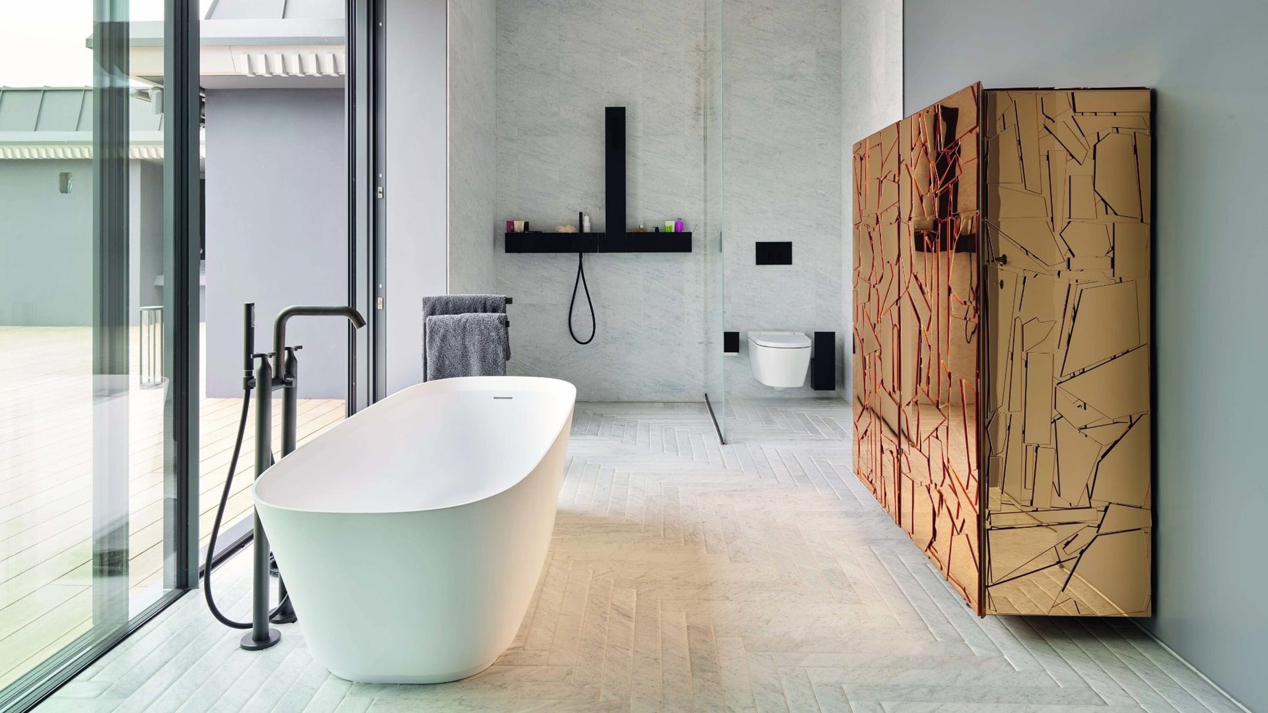 Desktop / Scrigno Cabinet, designed by Fernando and Humberto Campana for Edra