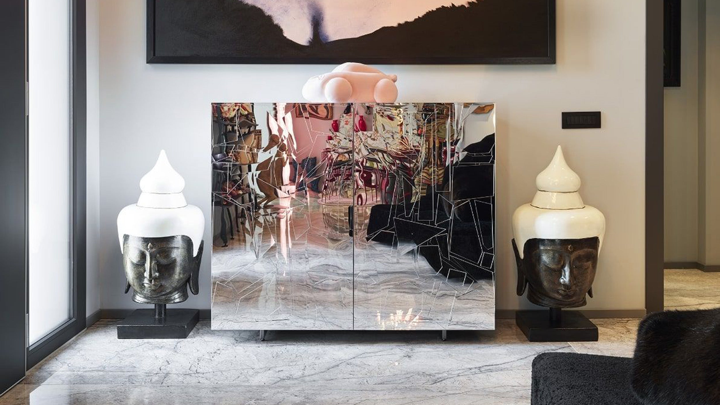 Desktop / Scrigno Cabinet, designed by Fernando and Humberto Campana for Edra