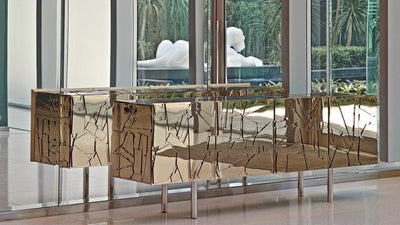 Desktop / Scrigno Cabinet, designed by Fernando and Humberto Campana for Edra