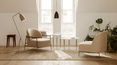 Desktop / Sejour Lounge Chair, designed by GamFratesi and made by Gubi