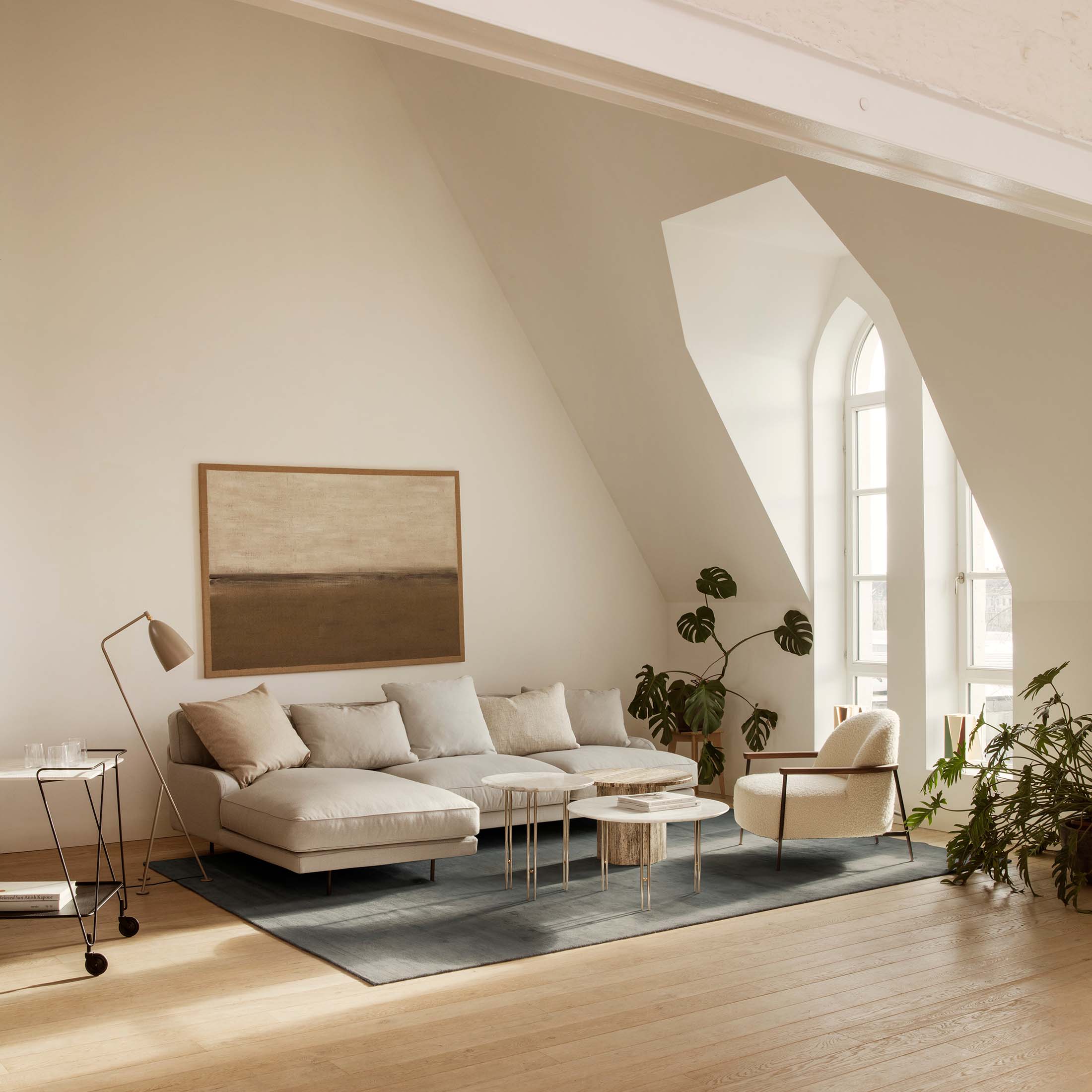 Mobile / Sejour Lounge Chair, designed by GamFratesi and made by Gubi