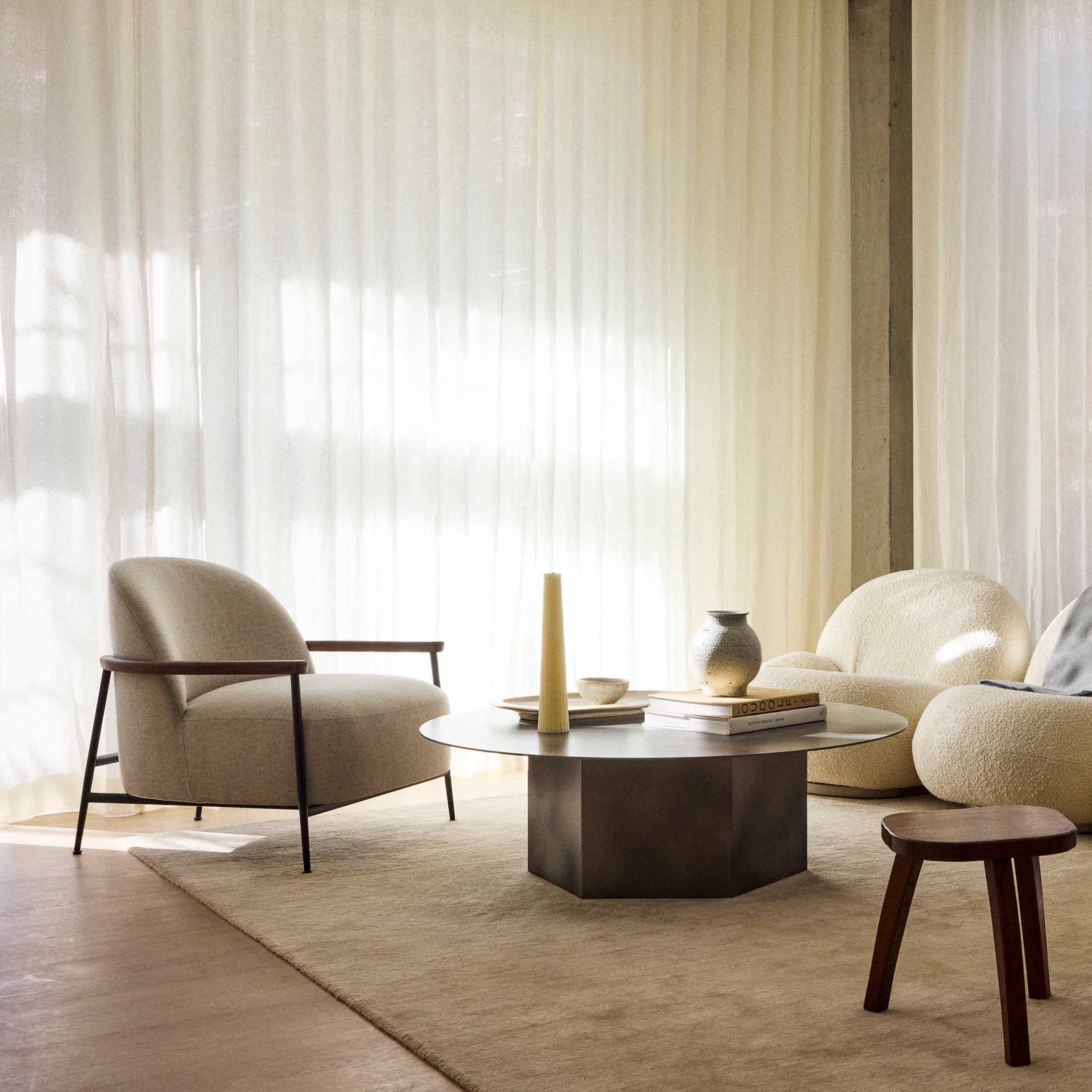 Mobile / Sejour Lounge Chair, designed by GamFratesi and made by Gubi