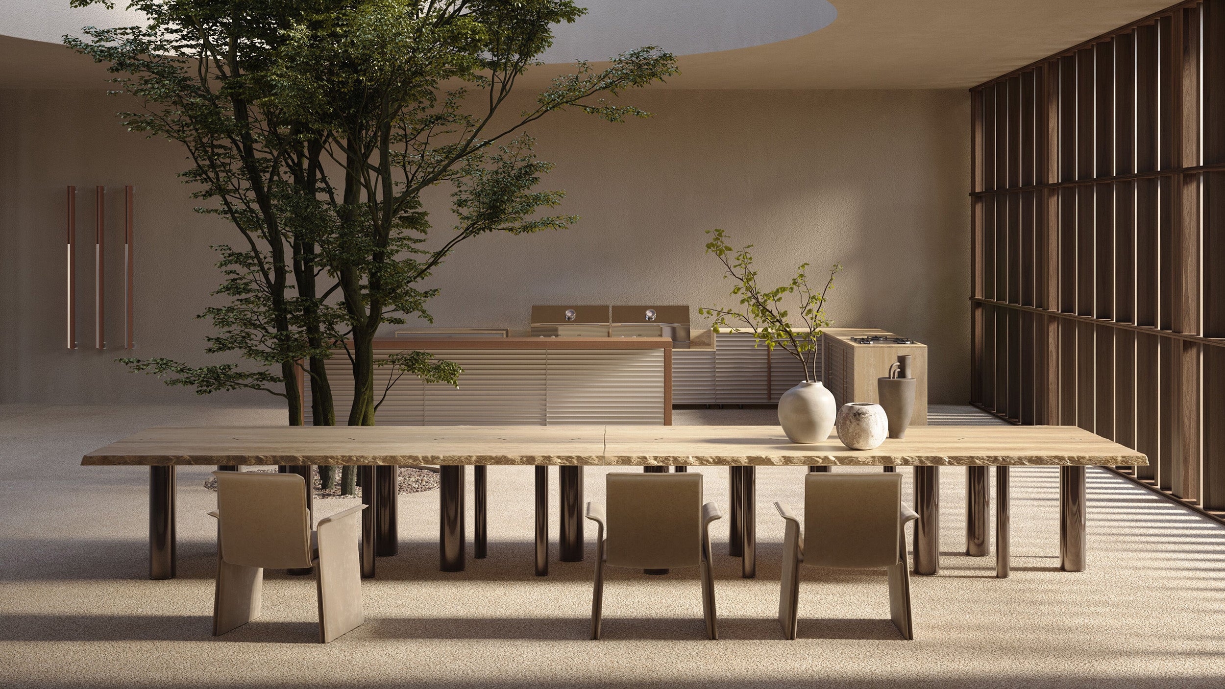 Desktop / Shell Chair by Exteta