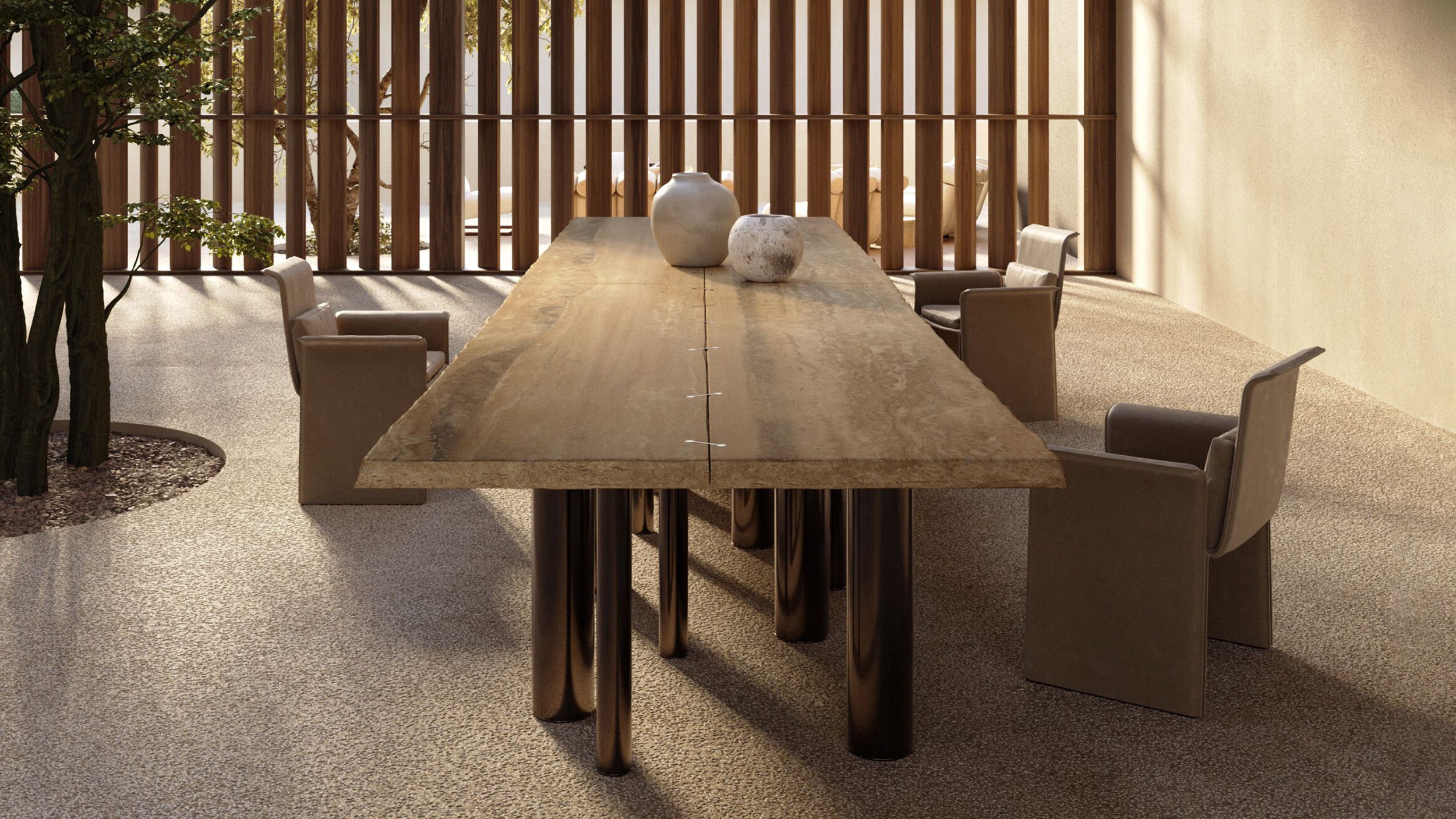 Desktop / Shell Chair by Exteta