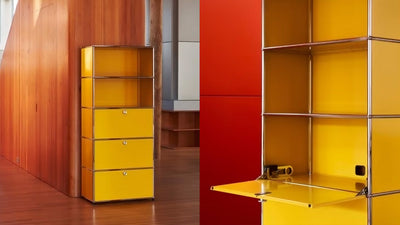 Desktop / Shelving (Q118), made by USM Haller