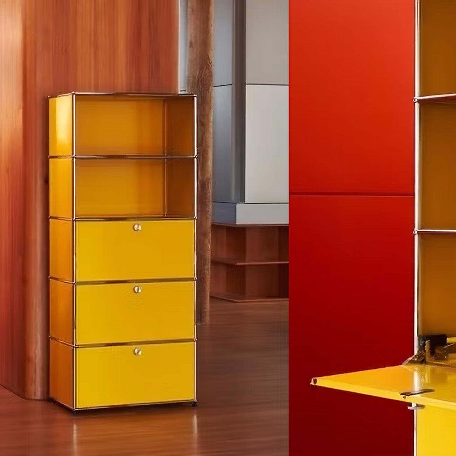 Mobile / Shelving (Q118), made by USM Haller