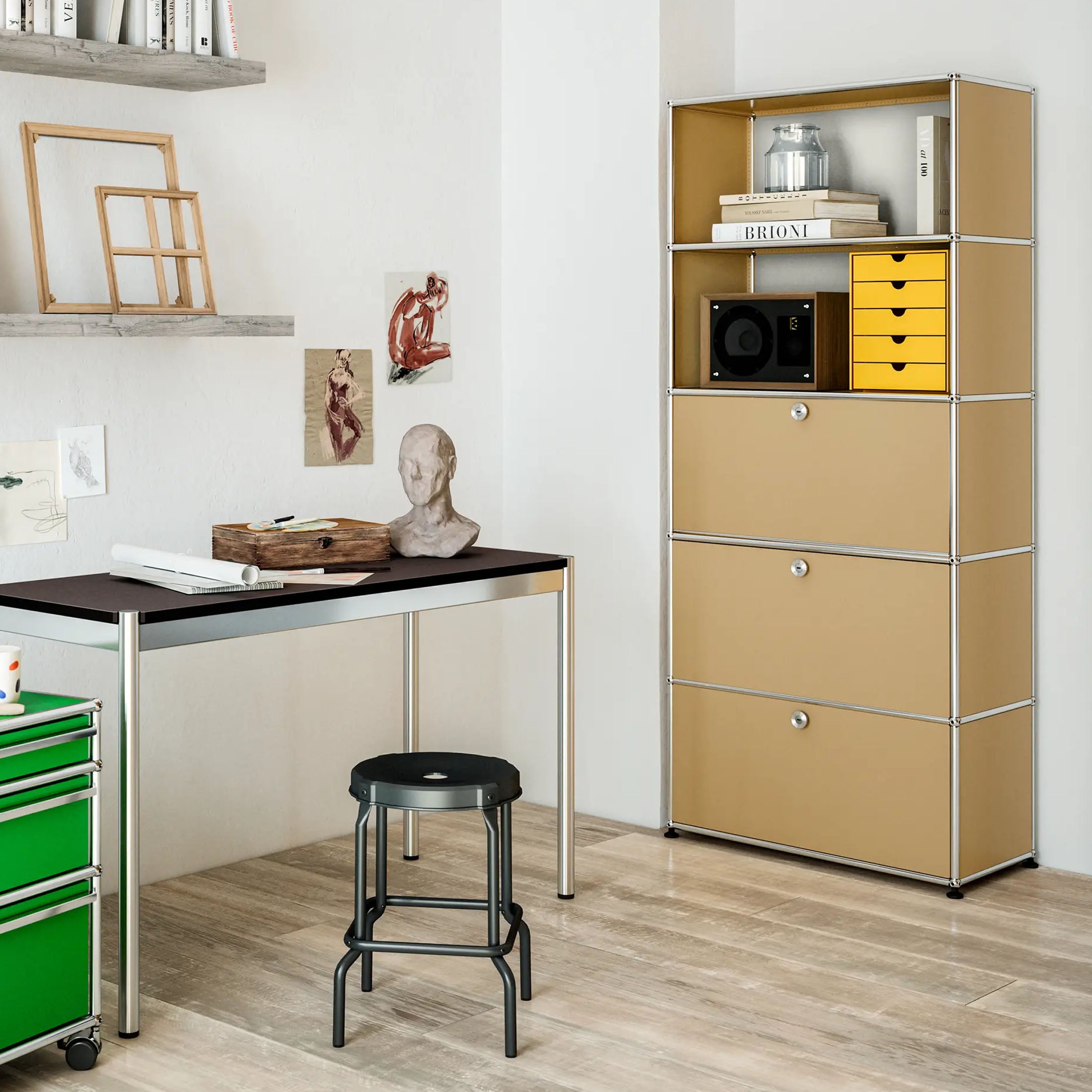 Mobile / Shelving (Q118), made by USM Haller