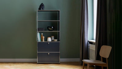 Desktop / Shelving (R1), made by USM Haller