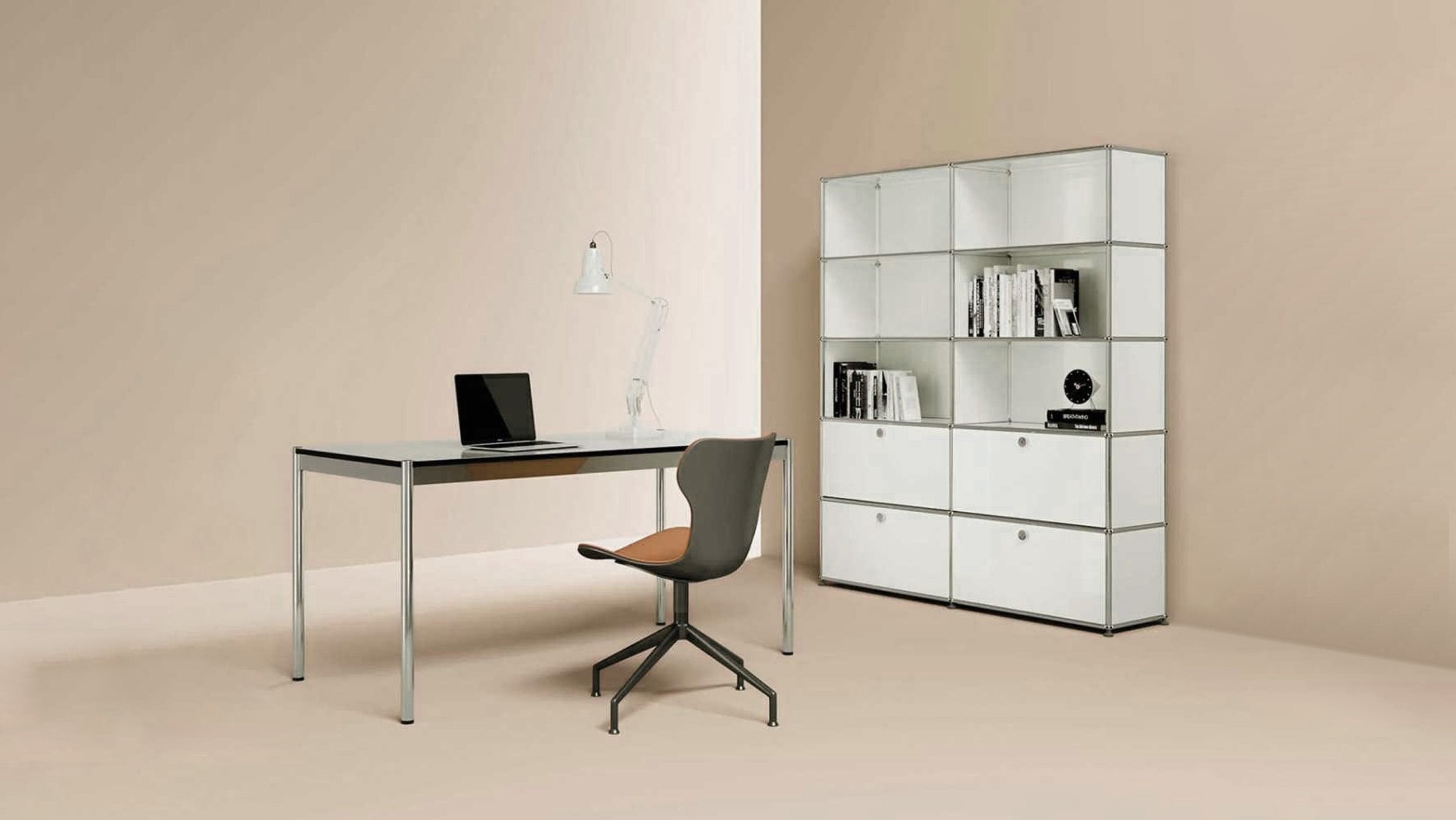 Desktop / Shelving (R2), made by USM Haller