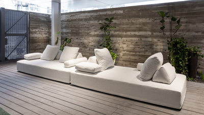 Desktop / Sherazade Outdoor Sofa, designed by Francesco Binfare for Edra
