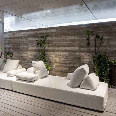Mobile / Sherazade Outdoor Sofa, designed by Francesco Binfare for Edra