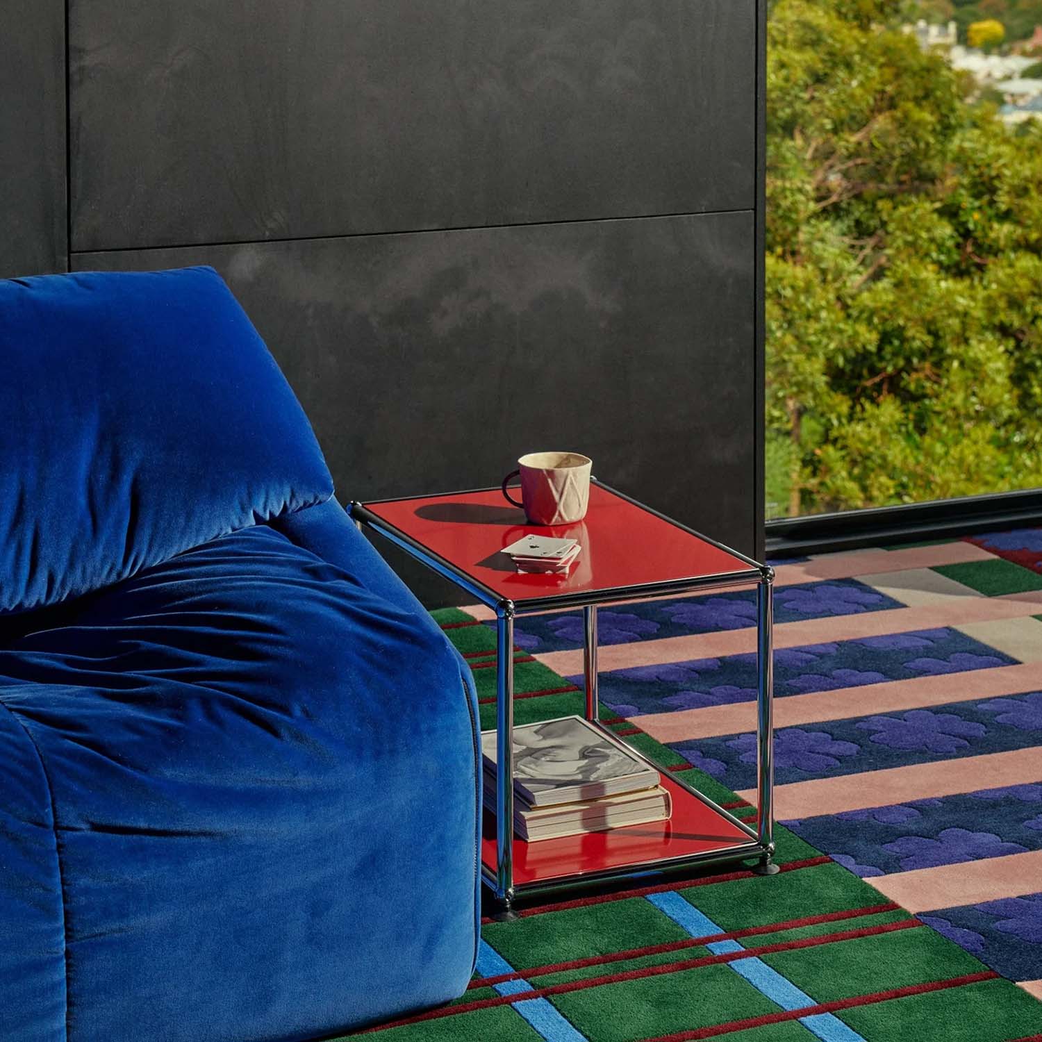 Mobile / Side Table (M21), made by USM Haller