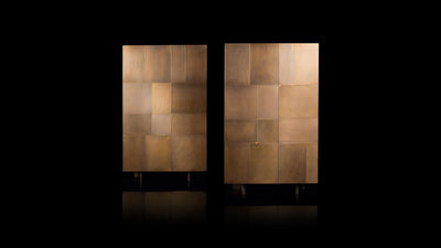 Desktop / Slim Side Vertical Cabinet, designed by Massimo Castagna for Henge