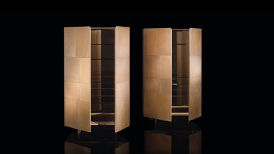 Desktop / Slim Side Vertical Cabinet, designed by Massimo Castagna for Henge