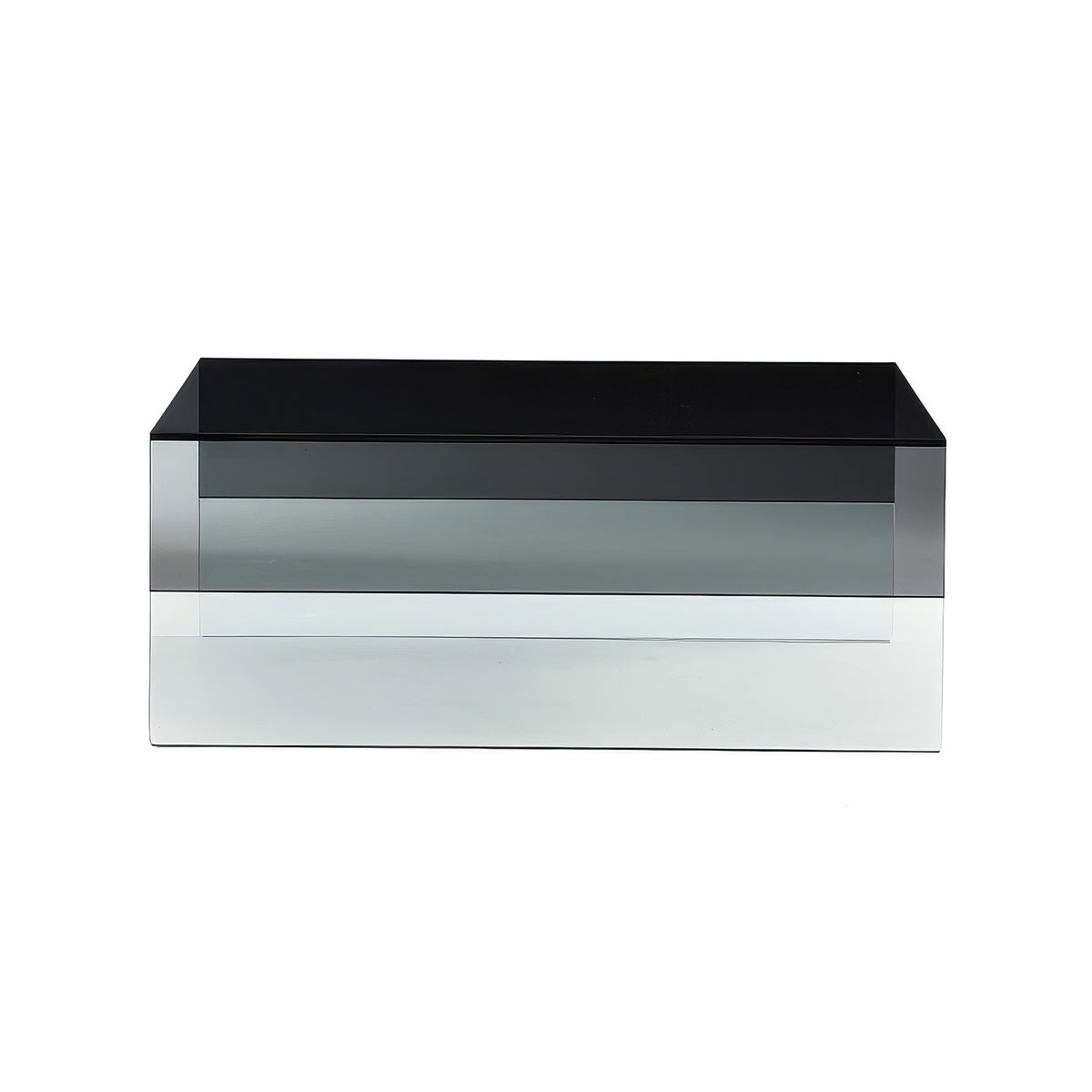 Cappellini Smoke by Marcel Wanders. A sleek rectangular box with layered materials in black, gray, and white tones.