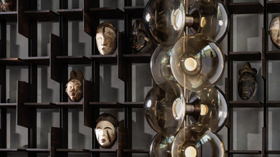 Desktop / Spectre Modular Shelving System, designed by Massimo Castagna for Henge