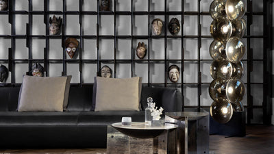 Desktop / Spectre Modular Shelving System, designed by Massimo Castagna for Henge