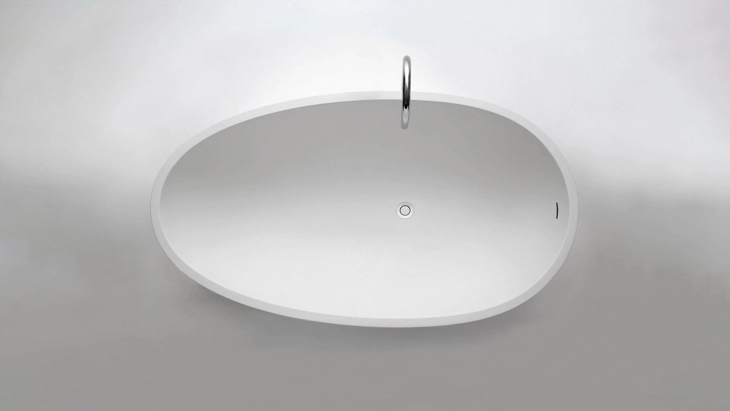Desktop / Spoon XL Bathtub, designed by Benedini Associati for Agape