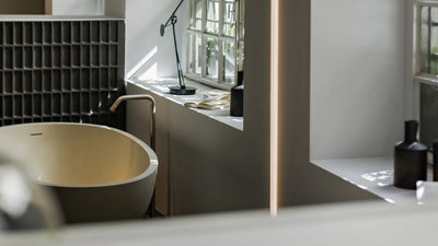 Desktop / Spoon XL Bathtub, designed by Benedini Associati for Agape