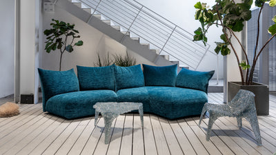 Desktop / Standard Outdoor Sofa, designed by Francesco Binfare for Edra