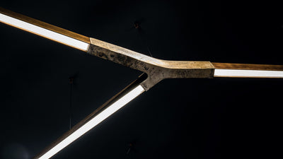 Desktop / Starlight Horizontal XL Pendant Light, designed by Massimo Castagna for Henge