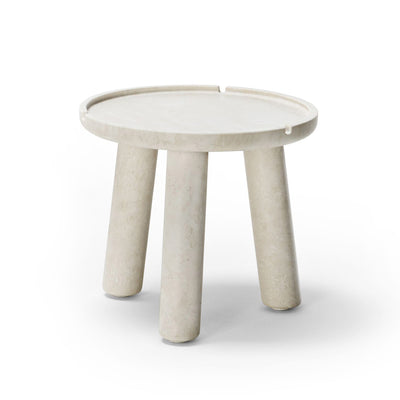Mobile / Stone Round Coffee Table by Exteta