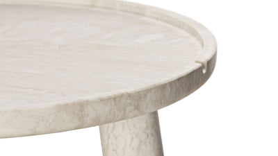 Desktop / Stone Round Coffee Table by Exteta