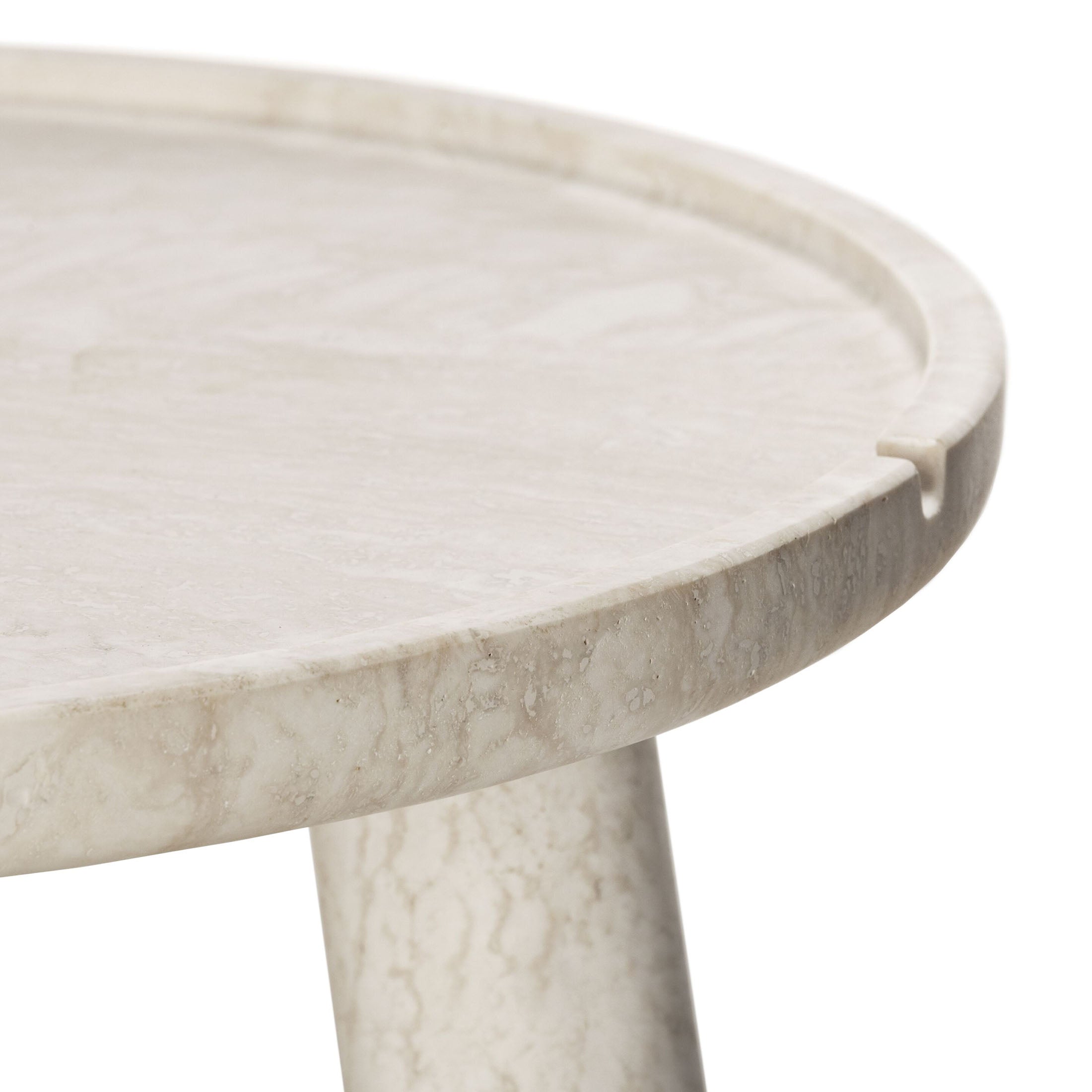 Mobile / Stone Round Coffee Table by Exteta
