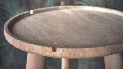 Desktop / Stone Round Coffee Table by Exteta