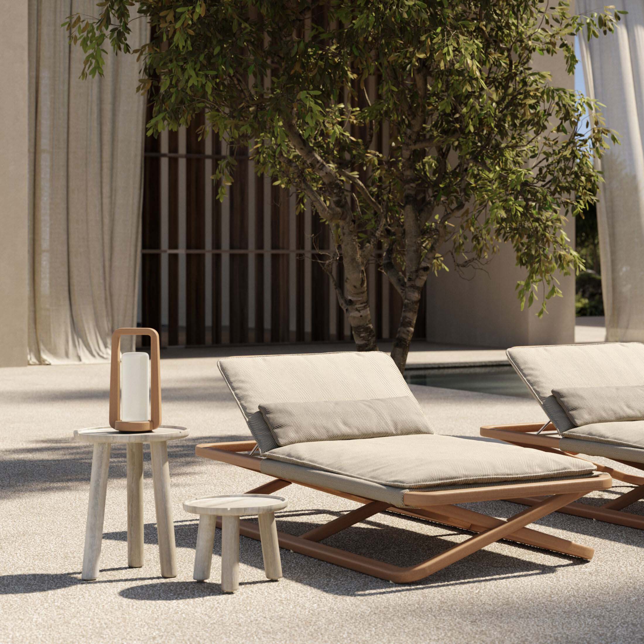 Mobile / Stone Round Coffee Table by Exteta