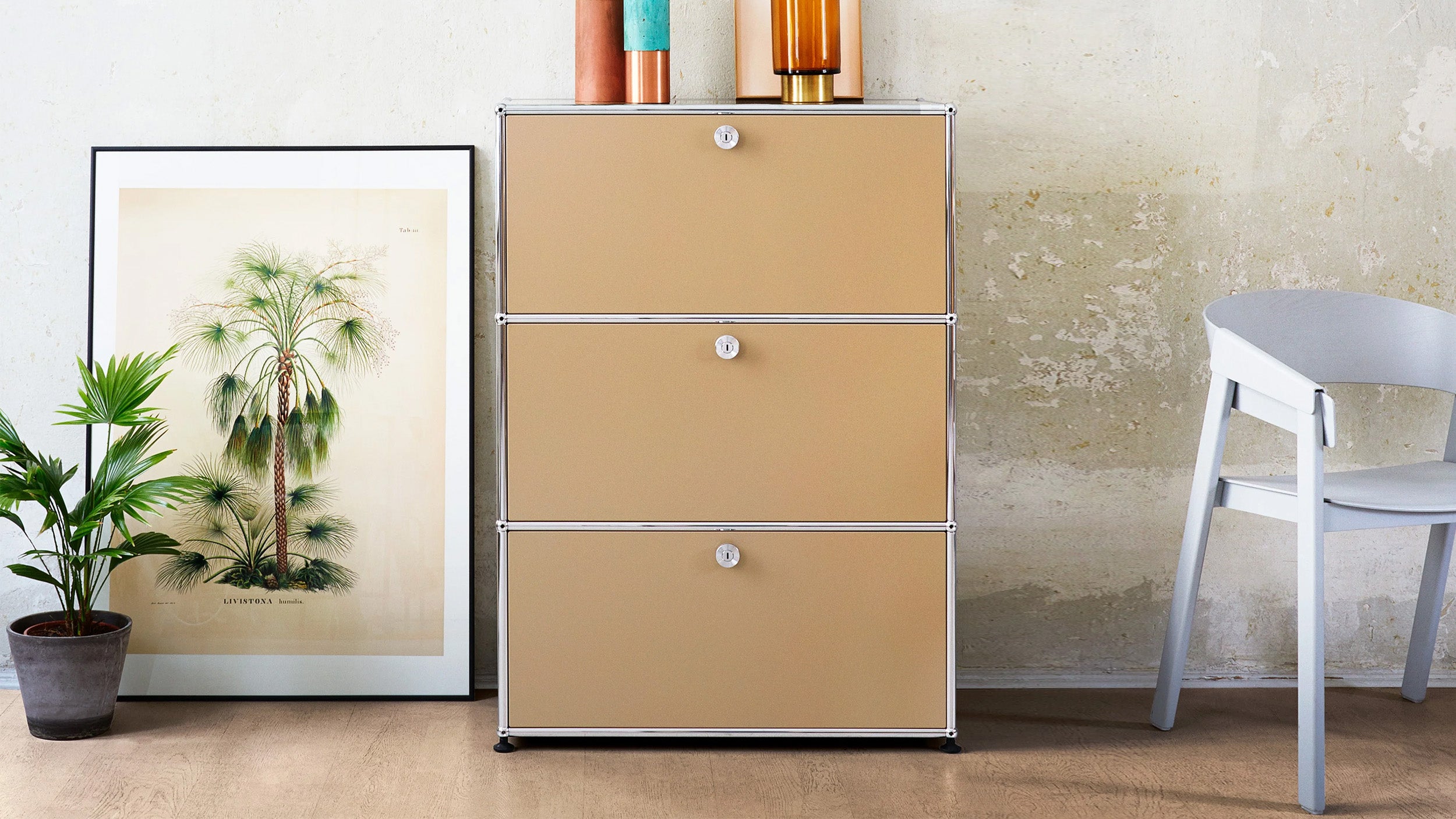 Desktop / Storage (G118), made by USM Haller