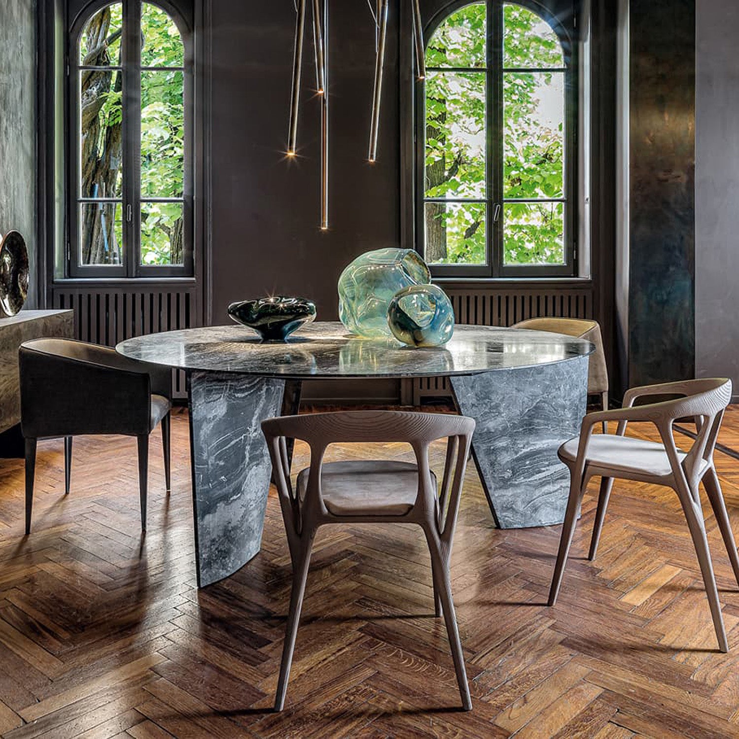 Mobile / Synapse Dining Table, designed by Massimo Castagna for Henge