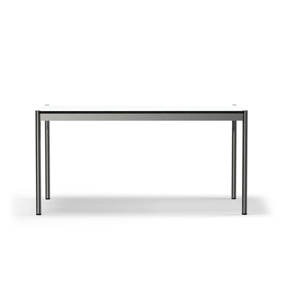 Mobile / Table Pearl Gray White Laminate (T59), made by USM Haller