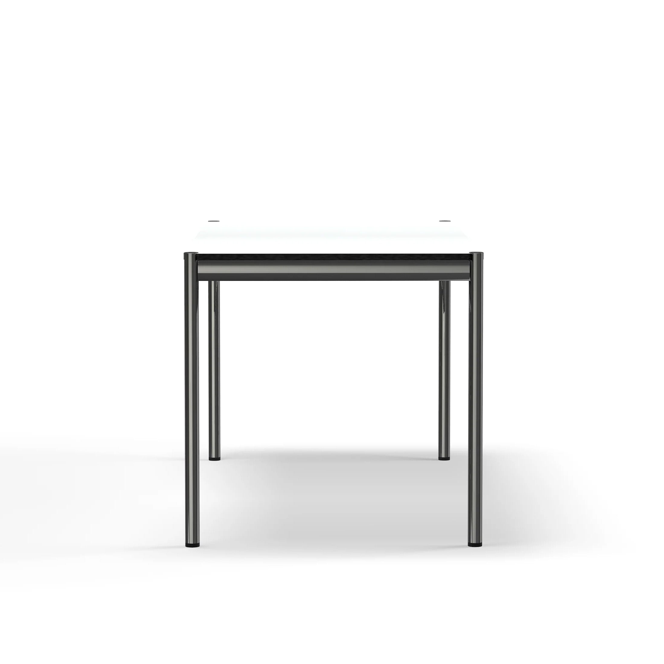 Mobile / Table Pearl Gray White Laminate (T59), made by USM Haller