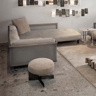 Mobile / Tambourine Pouf, designed by Ugo Cacciatori for Henge