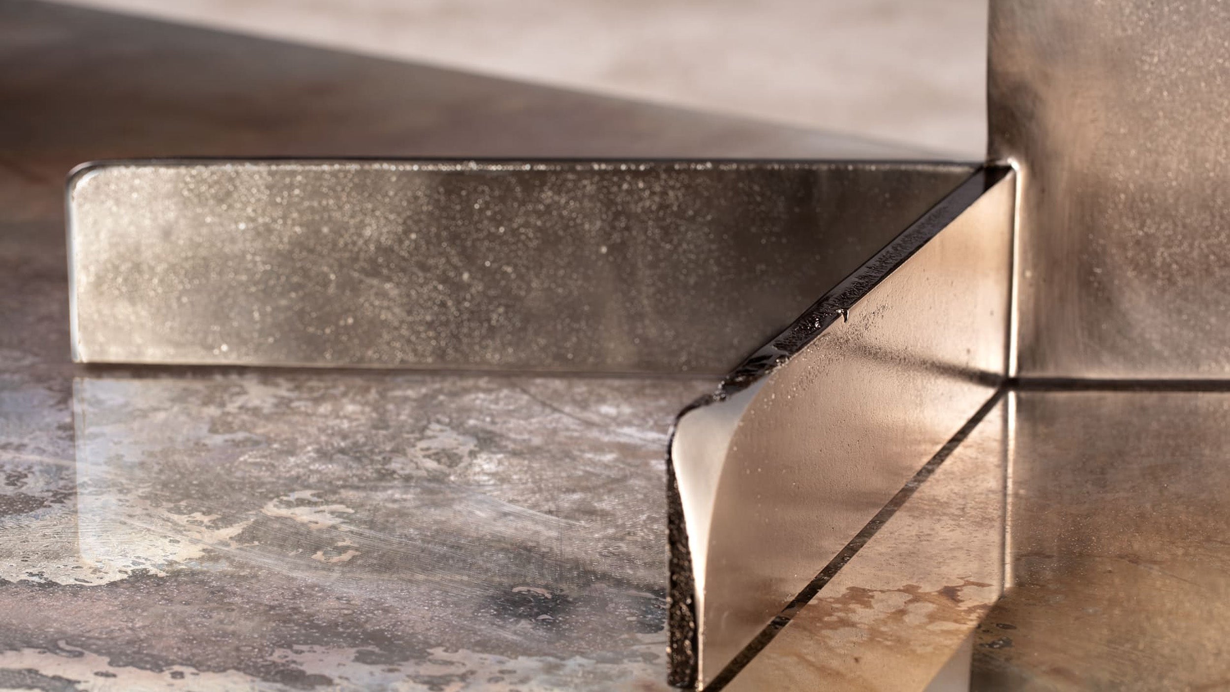 Desktop / Tambourine Pouf, designed by Ugo Cacciatori for Henge