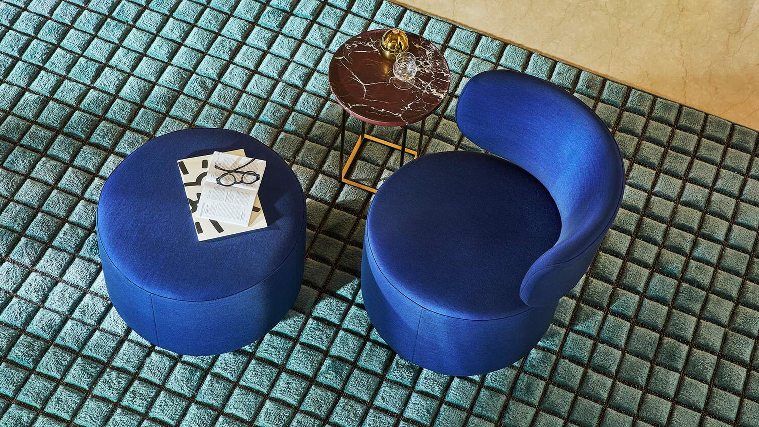Desktop / Tamburound Chair, designed by Barber Osgerby for Cassina