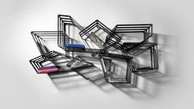 Desktop / Tangram Wall Mounted Shelving, designed by Massimo Castagna for Henge